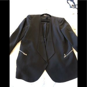 NWOT WHBM drape jacket.